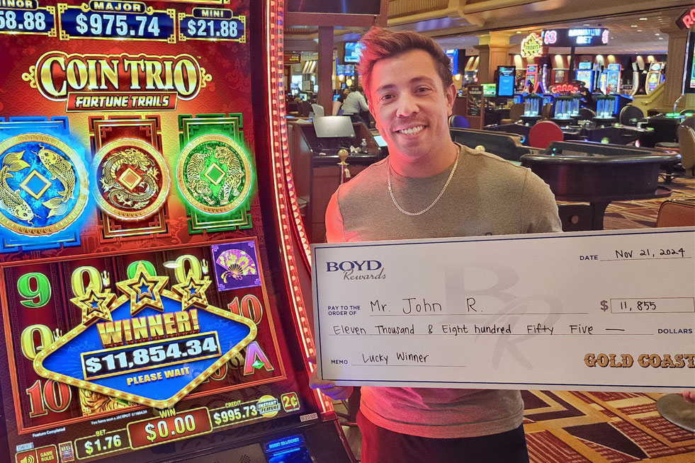 Jackpot Winner John R. $11,855