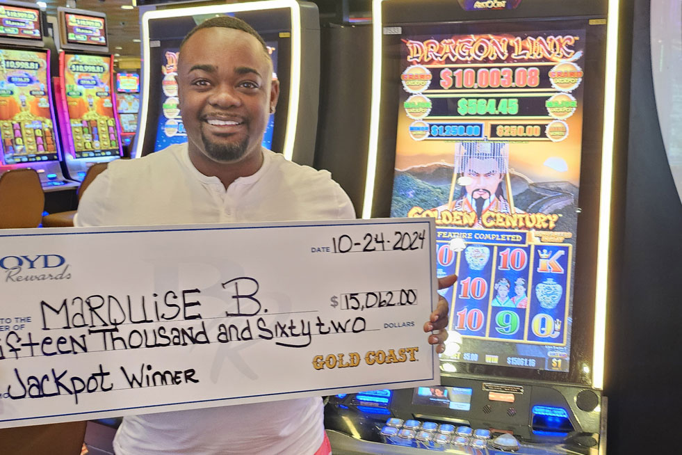 Jackpot Winner Marquise B. $15,062
