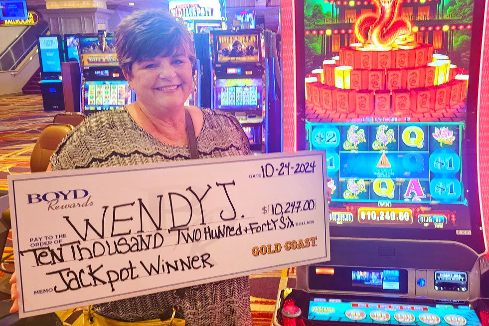 Jackpot Winner Wendy J. $10,247