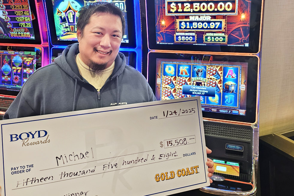 Jackpot Winner Michael H. $15,508
