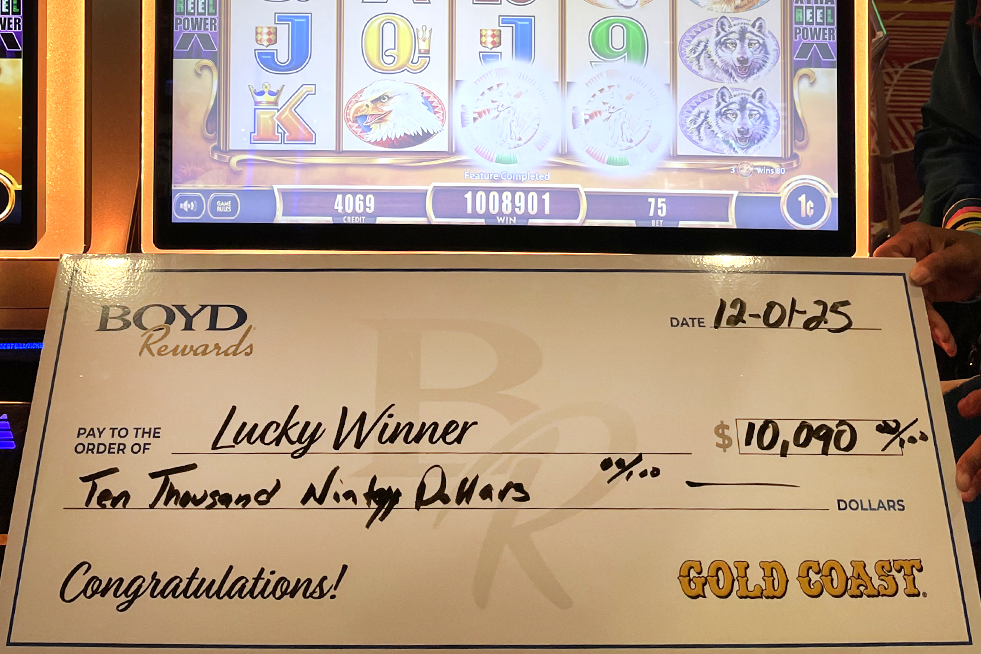 Jackpot Winner Connie W. $10,090
