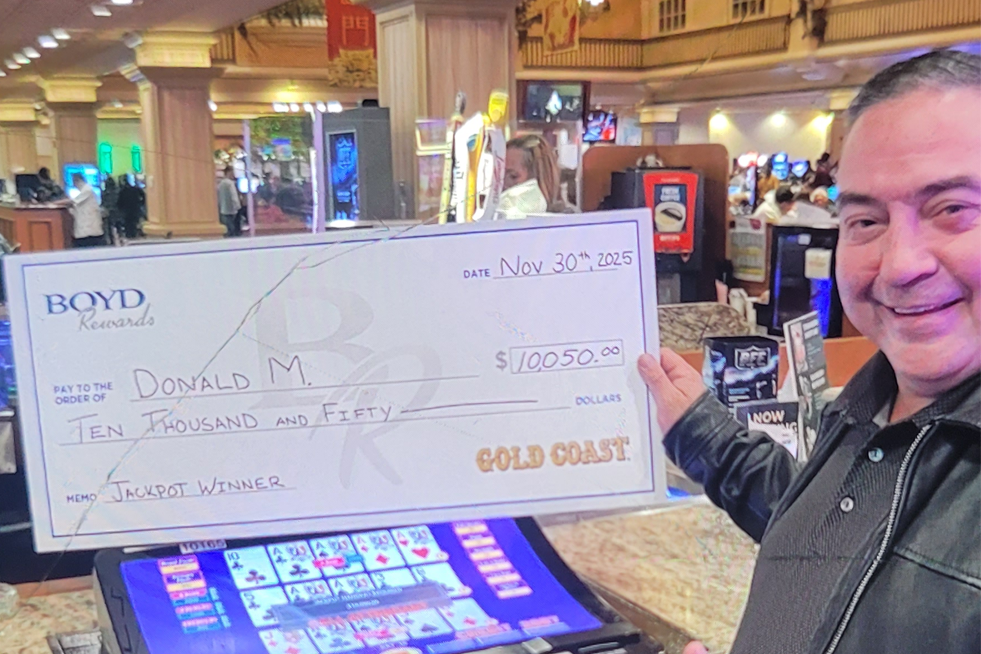 Jackpot Winner Donald M. $10,050