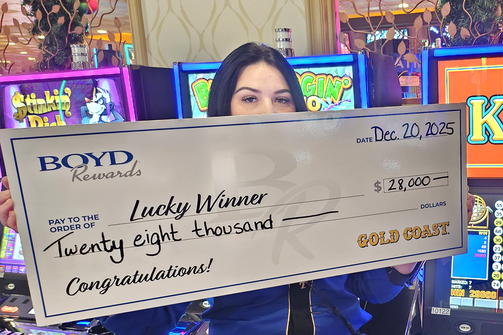 Jackpot Winner Gina J. $28,000
