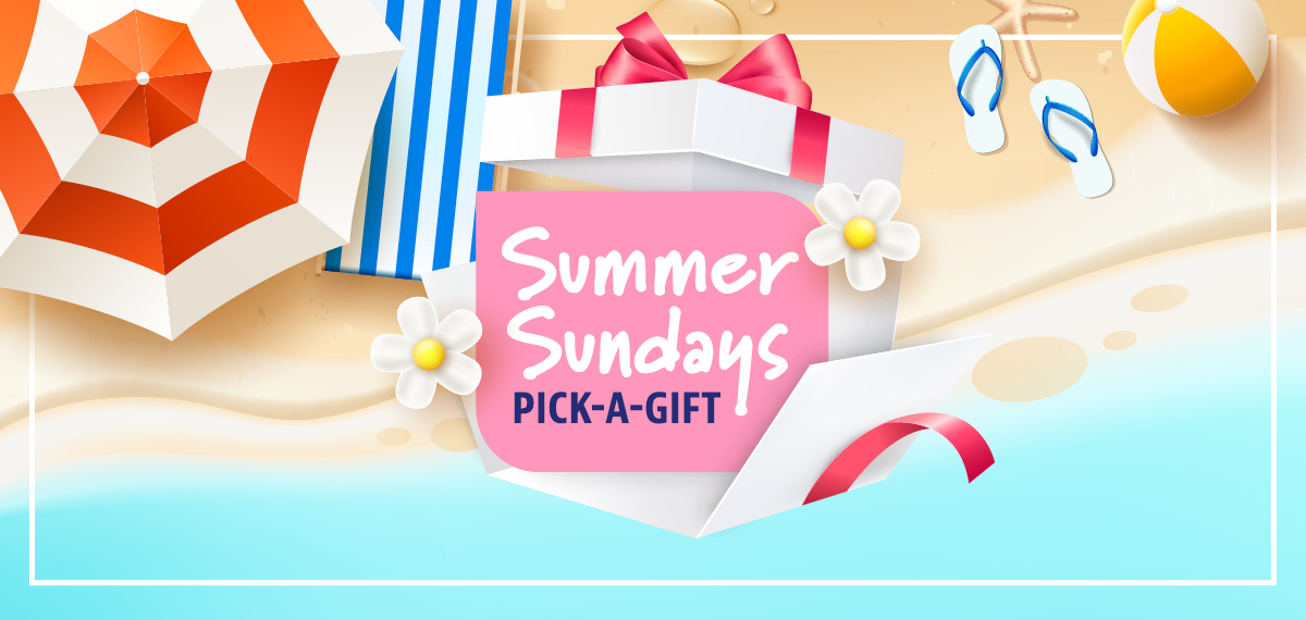 Earn 50 pick-a-gift