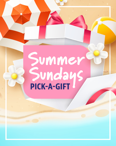 Earn 50 pick-a-gift