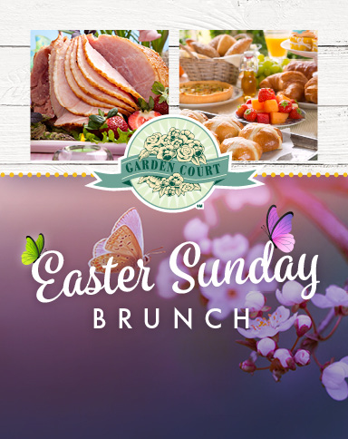 Easter Sunday Brunch at Garden Court