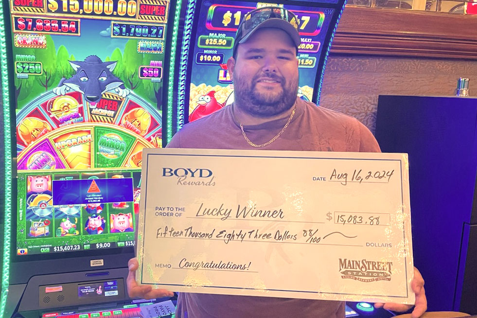 Winner Nicolas L. - $15,083