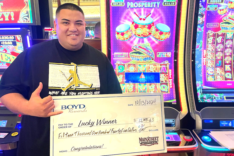 Slots Winner Jeromy C. $15,145