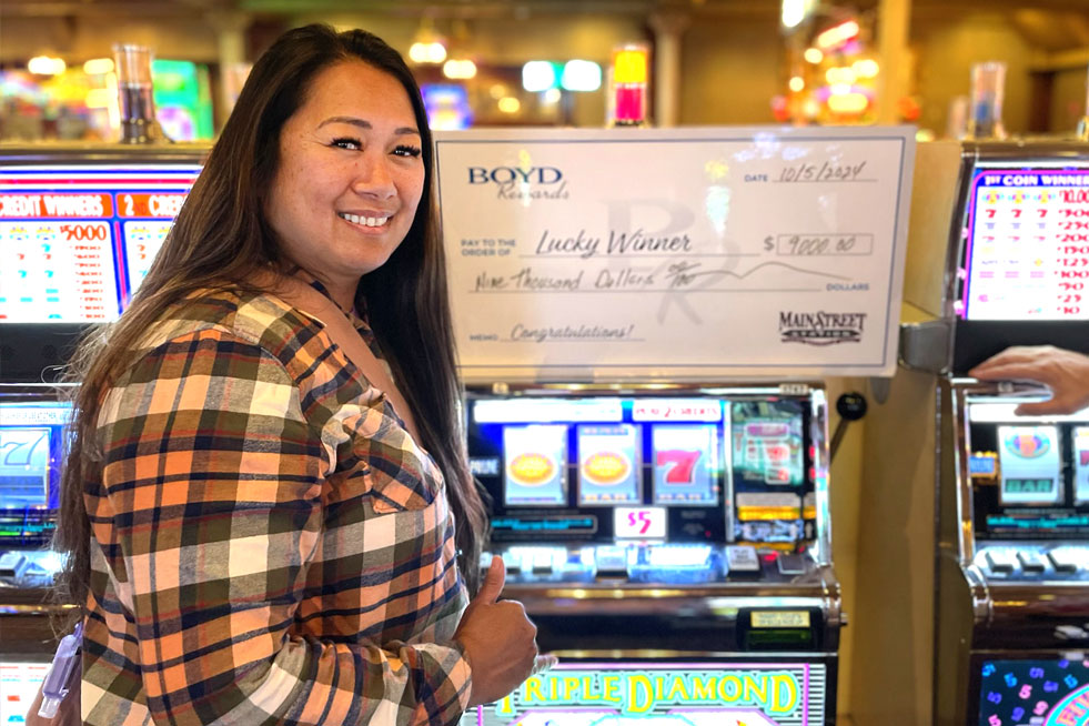 Slots Winner Josie C. $9,000