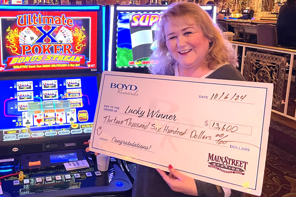 Slots Winner Kellie H. $13,600
