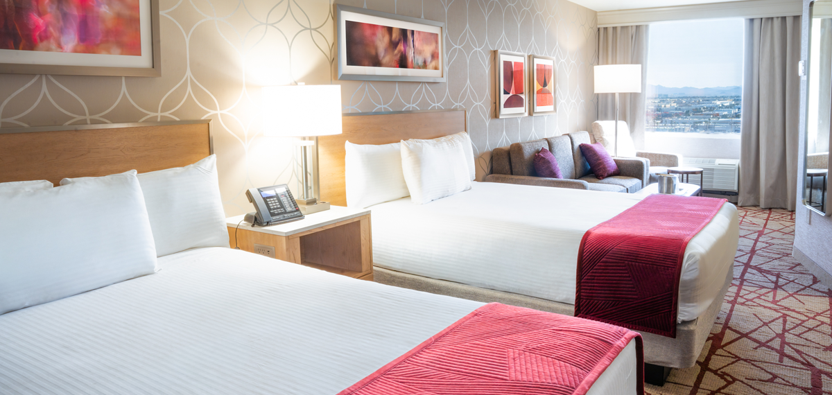 Orleans Premium Two Queens Bedroom