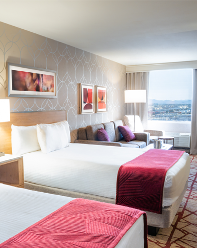 Orleans Premium Two Queens Bedroom