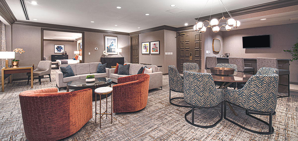 executive suite at the Orleans