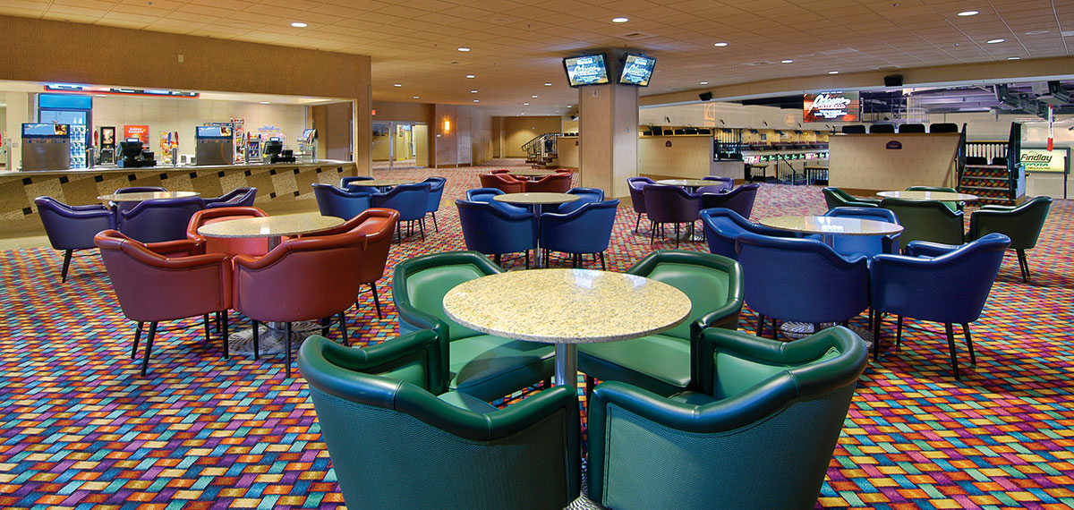 orleans arena club seats image
