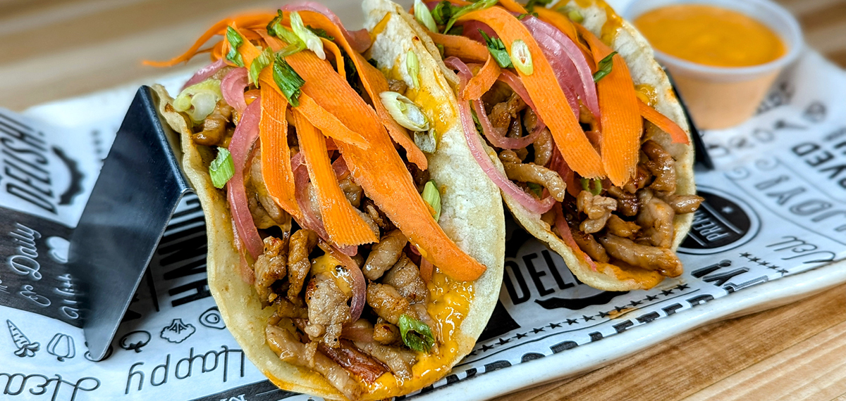 Siracha Pork Tacos