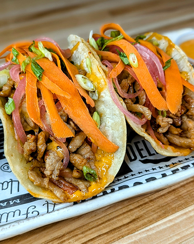 Siracha Pork Tacos