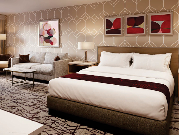 Image of hotel room at The Orleans