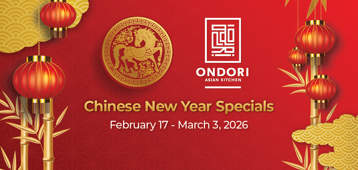 Ondori Chinese New Year Specials