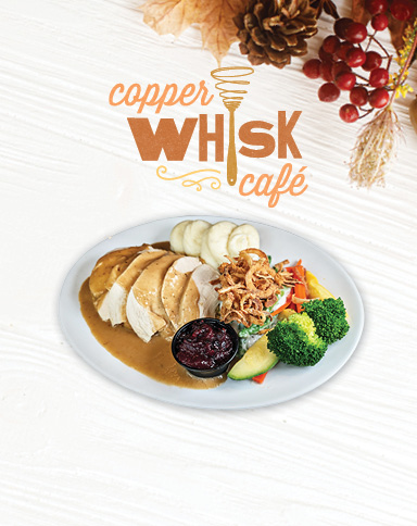 copper whisk thanksgiving dinner