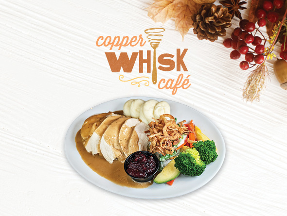 copper whisk thanksgiving dinner
