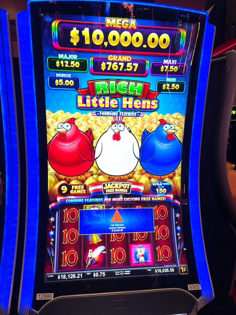 Rich Little Hens Winner $18,027