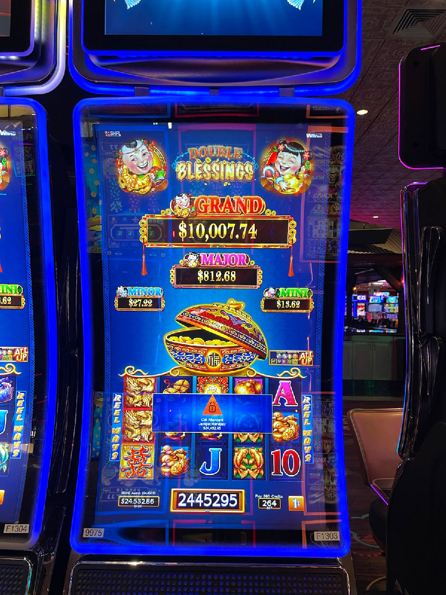Jackpot Winner Double Blessings $24,453