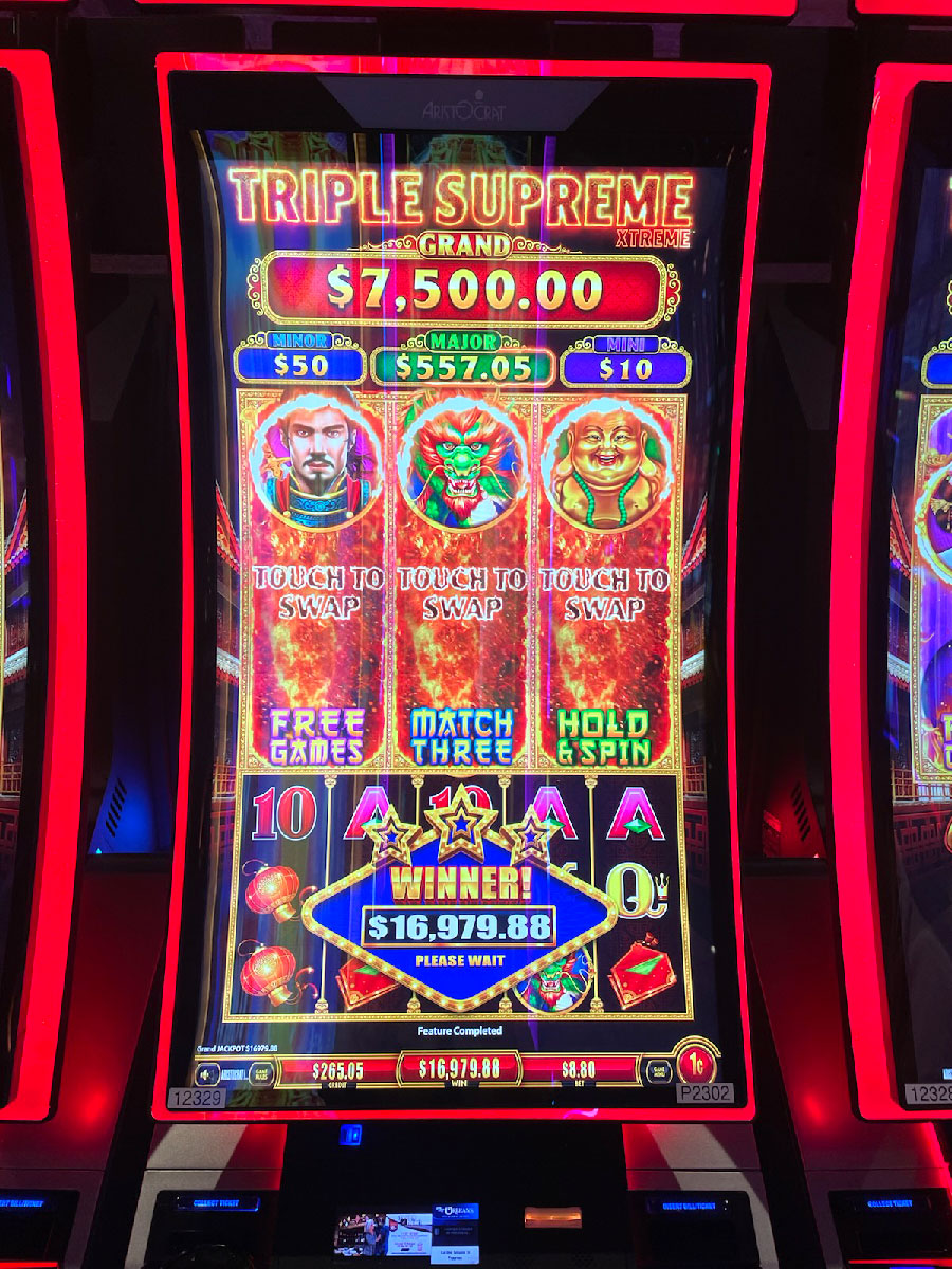 Jackpot Winner Grand Prosperity $16,980