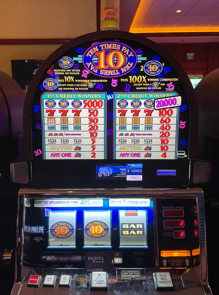 Jackpot Winner Ten Times Pay $40,000