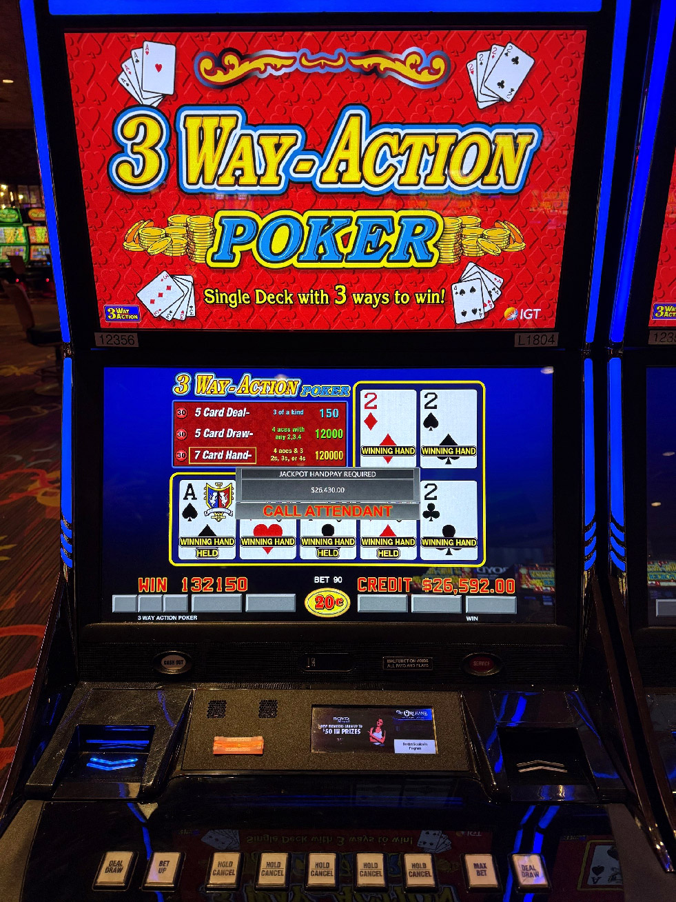 3-Way-Action-Poker $26,430