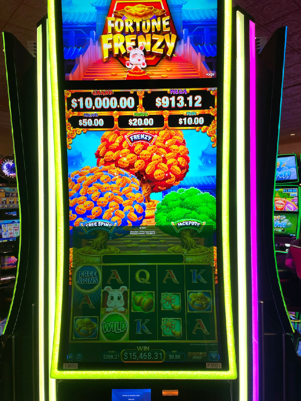 Fortune Frenzy $15,469