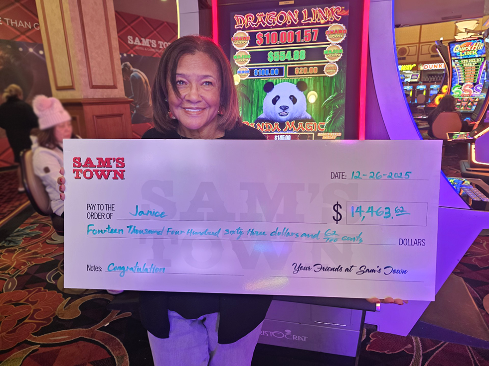 Jackpot Winner Janice H. $14,464