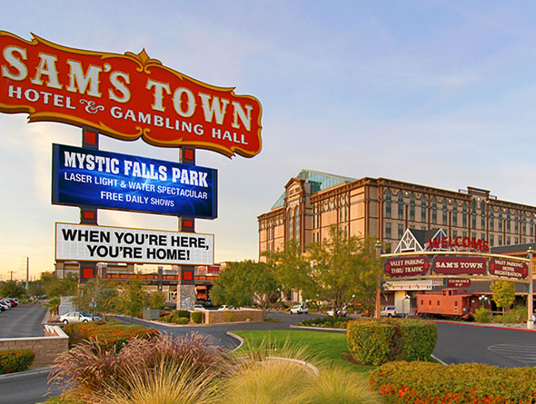 sam's town las vegas exterior image