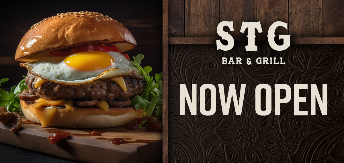 STG Bar & Grill NOW OPEN