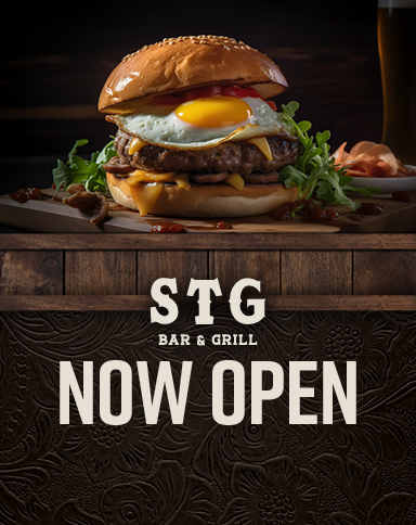 STG Bar & Grill NOW OPEN
