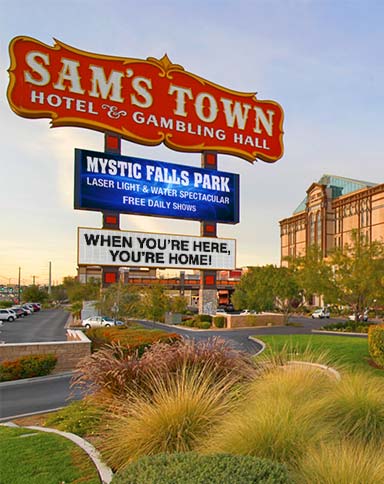 sam's town las vegas exterior image