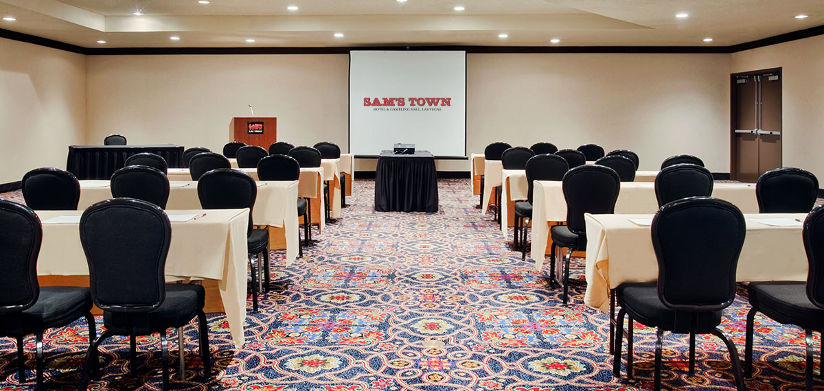 sam's town las vegas pioneer room image
