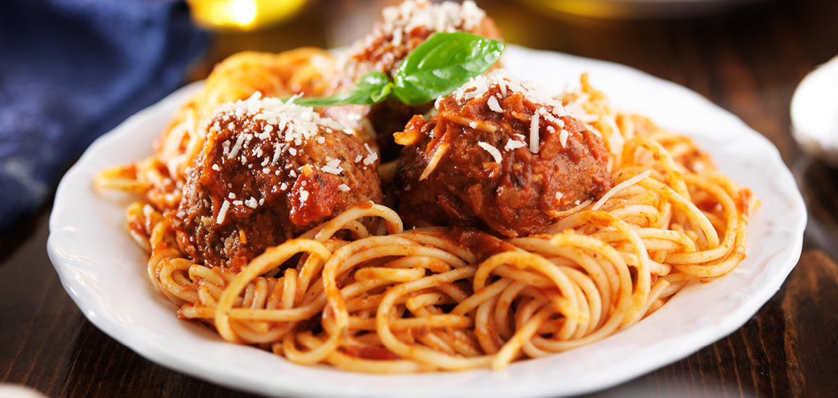 spaghetti & meatballs