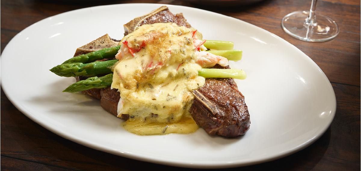 Porterhouse Oscar