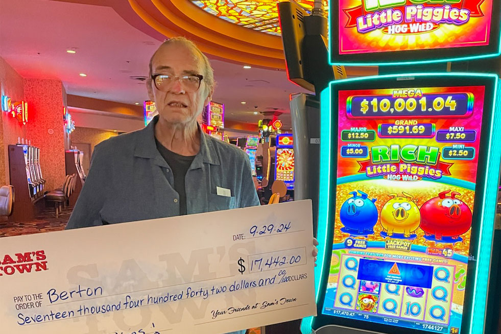 Jackpot Winner Berton S. - $17,442