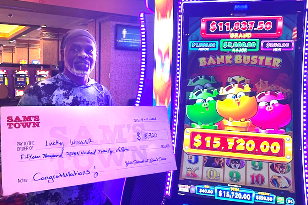 Jackpot Winner Patrick R. - $15,720