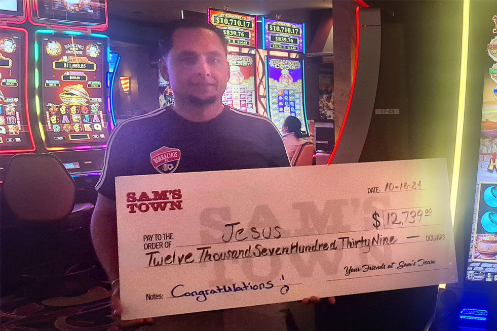 Jackpot Winner Jesus D. - $12,739