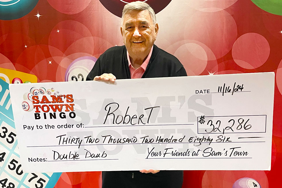 Bingo Jackpot Winner - Robert K. $32,286