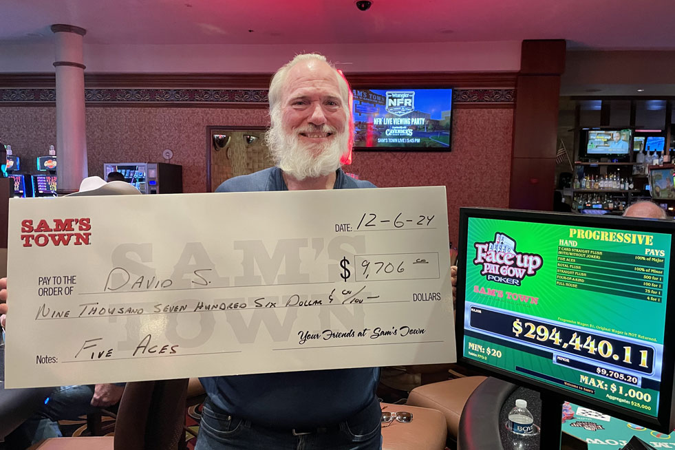 Jackpot Winner David S. $9,706
