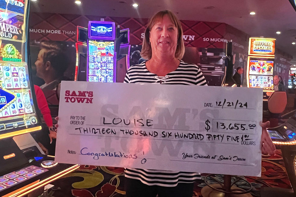 Jackpot Winner Louise M. $13,655