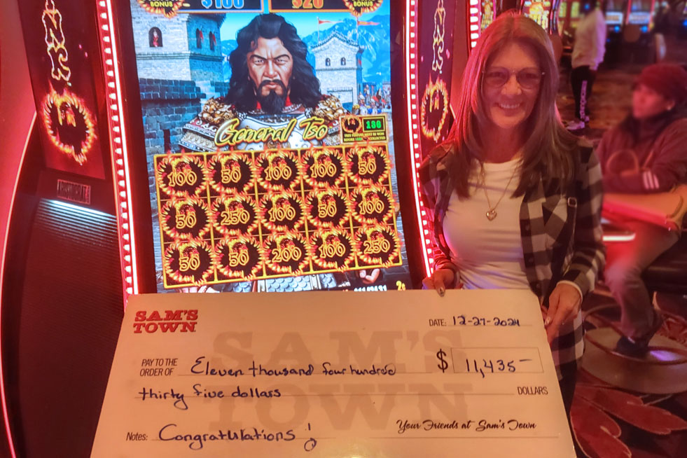 Jackpot Winner Sharon H. $11,435