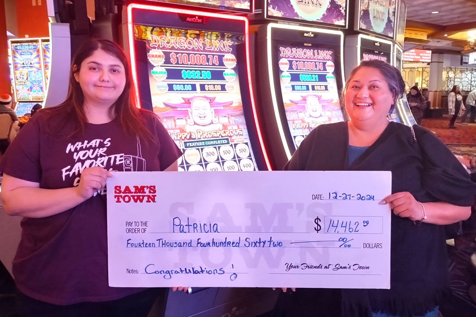 Jackpot Winner Patricia R. $14,462