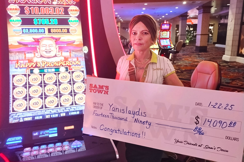 Jackpot Winner Yanislaydis H. $14,090