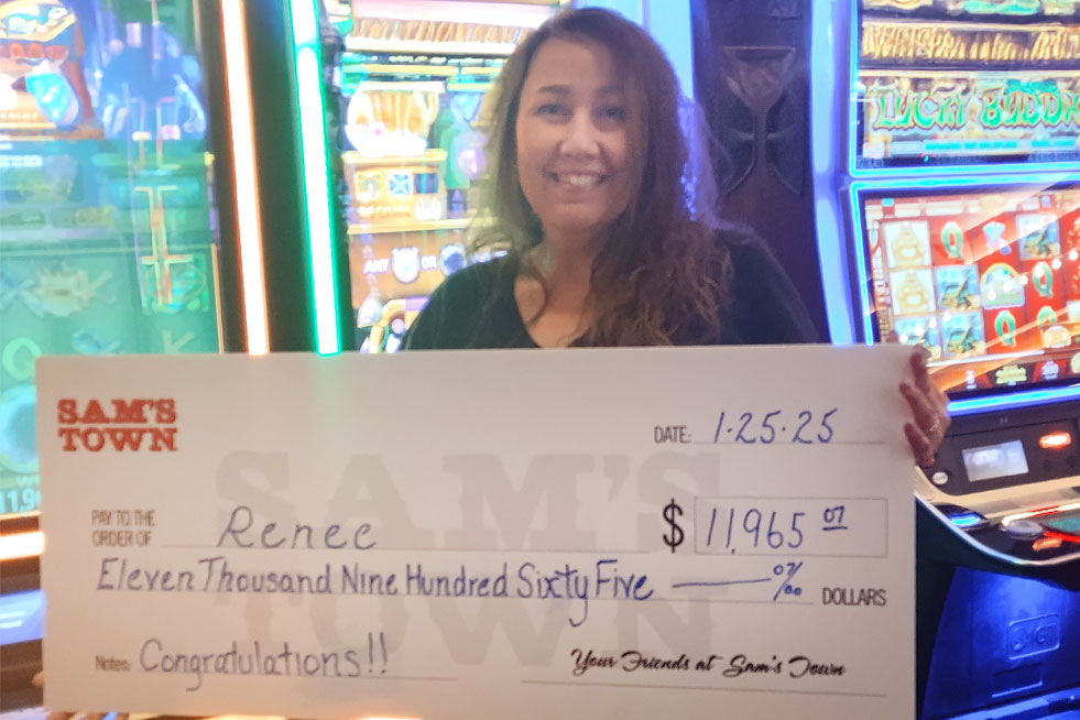 Jackpot Winner Renee R. $11,965
