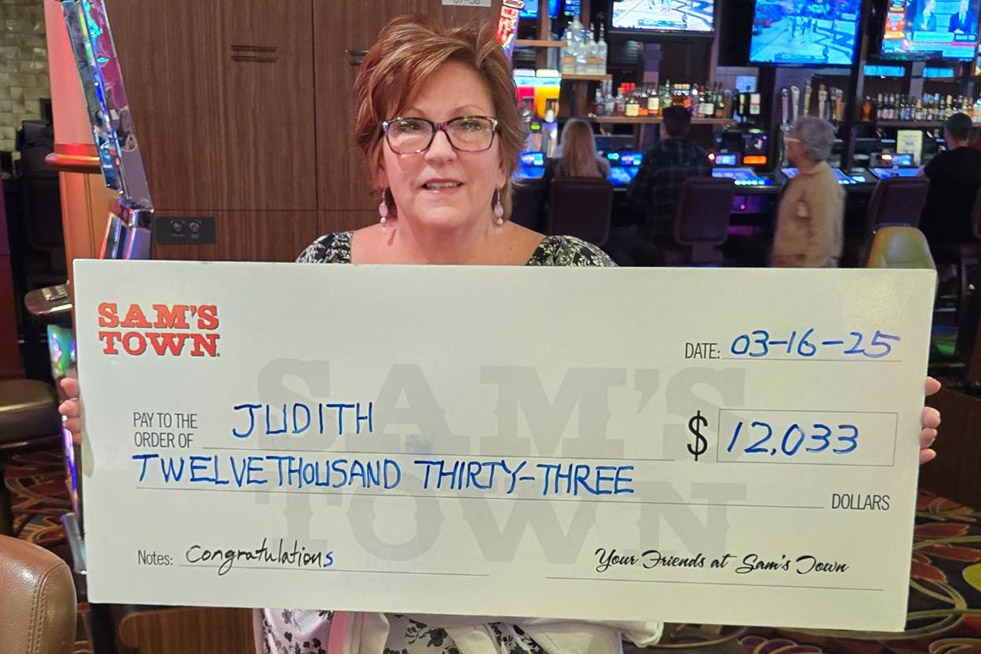 Jackpot Winner Judith R. $12,033
