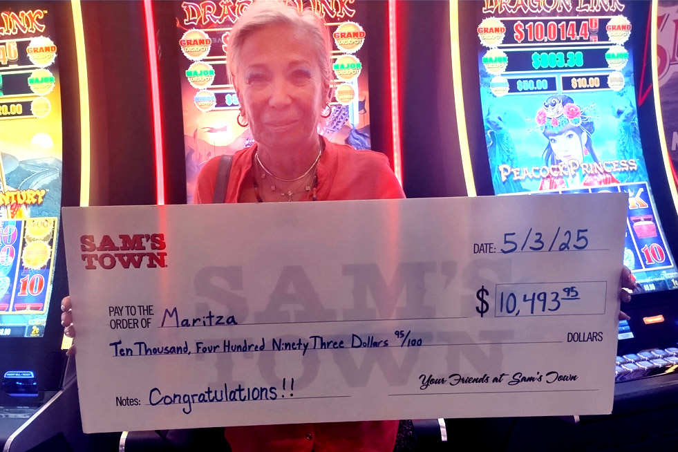Jackpot Winner Maritza A. $10,493